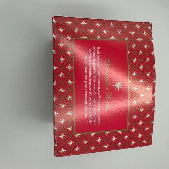 Christopher Radko Darling First Christmas Ornament Santa Bear Design Multicolor - Picture 8 of 13